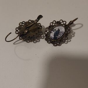 Vintage-Inspired Bird Earrings
